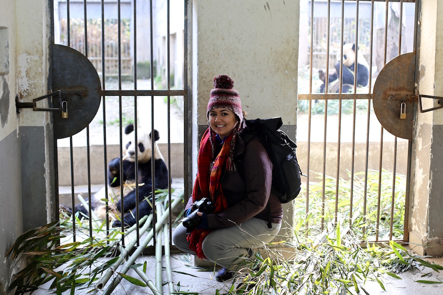 Ari with Yi Bao and Su Shan